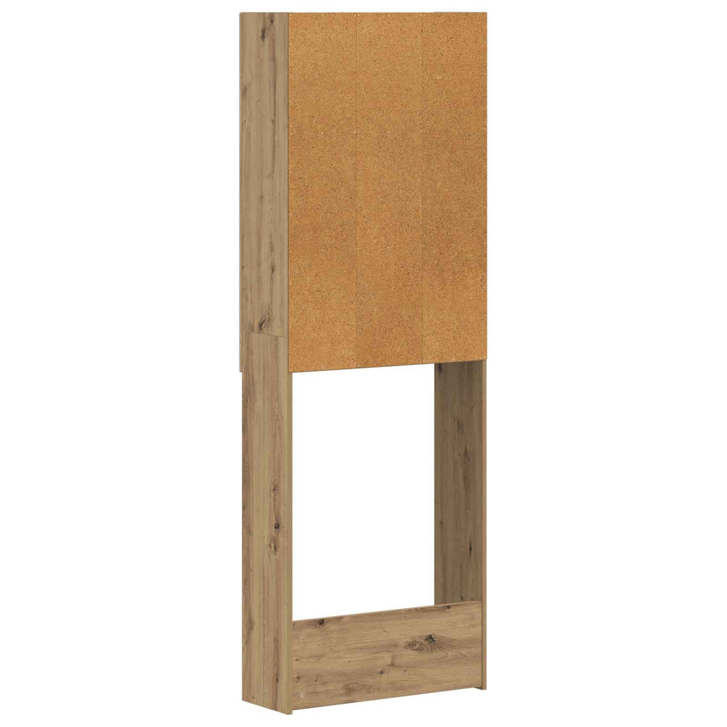 vidaXL Szafka toaletowa BREDA Dąb artisan 66 x 25,5 x 190 cm