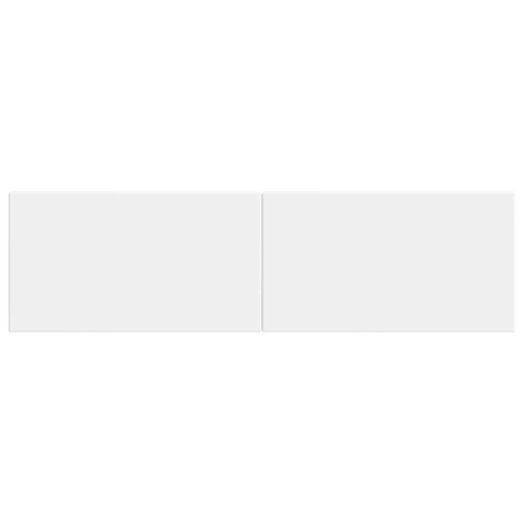 vidaXL Zagłówek montowany na ścianie BREDA Biały Drewno inżynieryjne