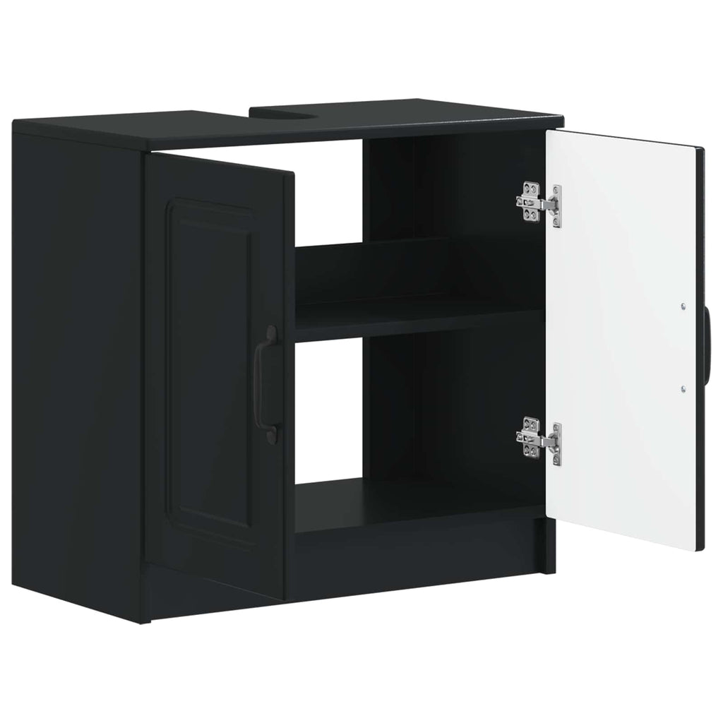 vidaXL Szafka pod umywalkę UTRECHT Czarny 59,5 x 31,5 x 59 cm