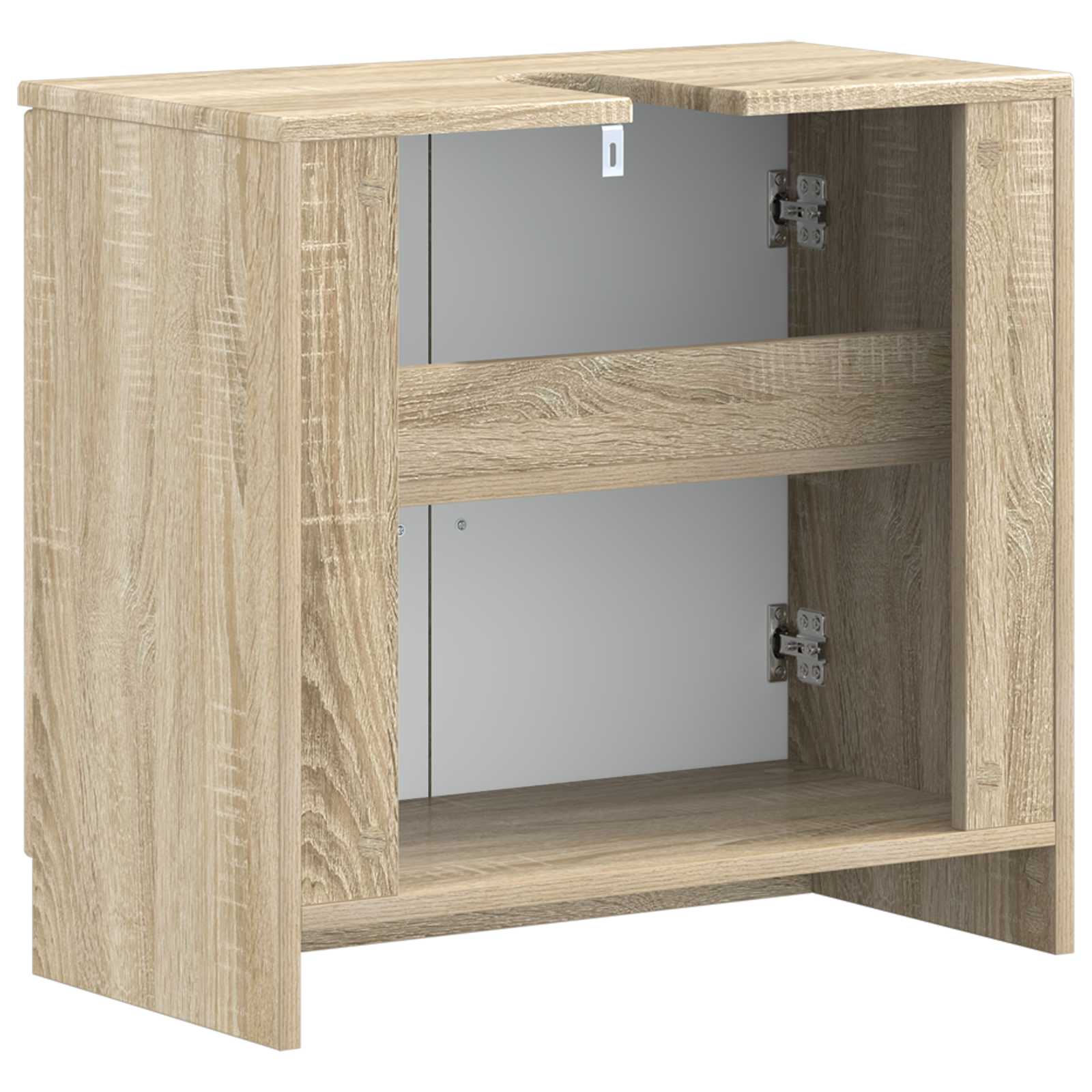 vidaXL Szafka pod umywalkę UTRECHT dąb Sonoma 59,5 x 31,5 x 59 cm