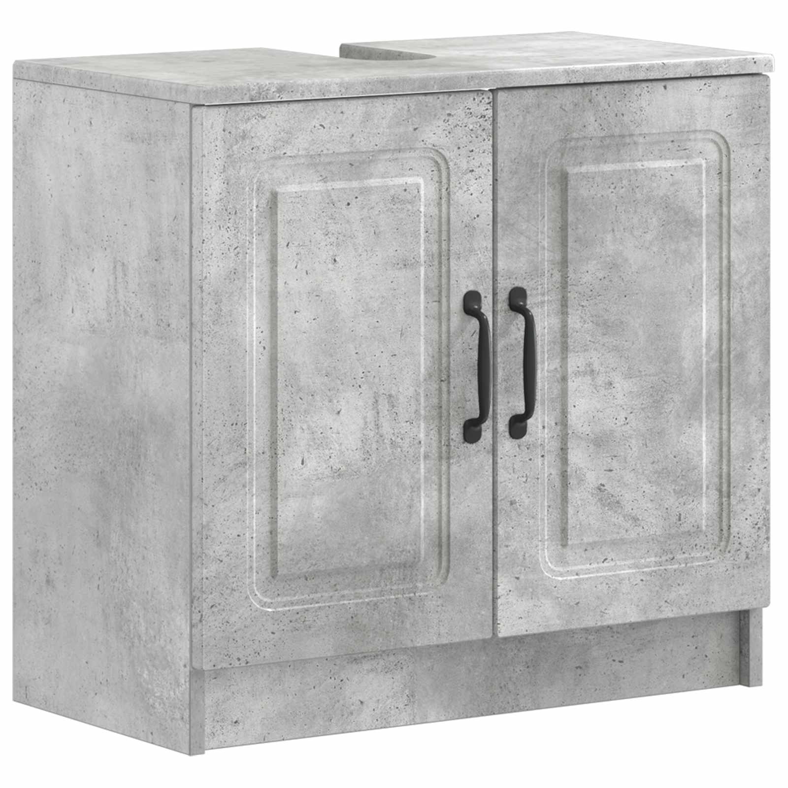 vidaXL Szafka pod umywalkę UTRECHT Betonowy szary 59,5 x 31,5 x 59 cm