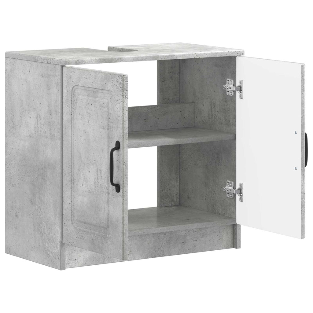 vidaXL Szafka pod umywalkę UTRECHT Betonowy szary 59,5 x 31,5 x 59 cm