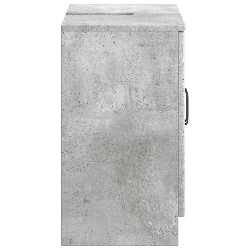 vidaXL Szafka pod umywalkę UTRECHT Betonowy szary 59,5 x 31,5 x 59 cm