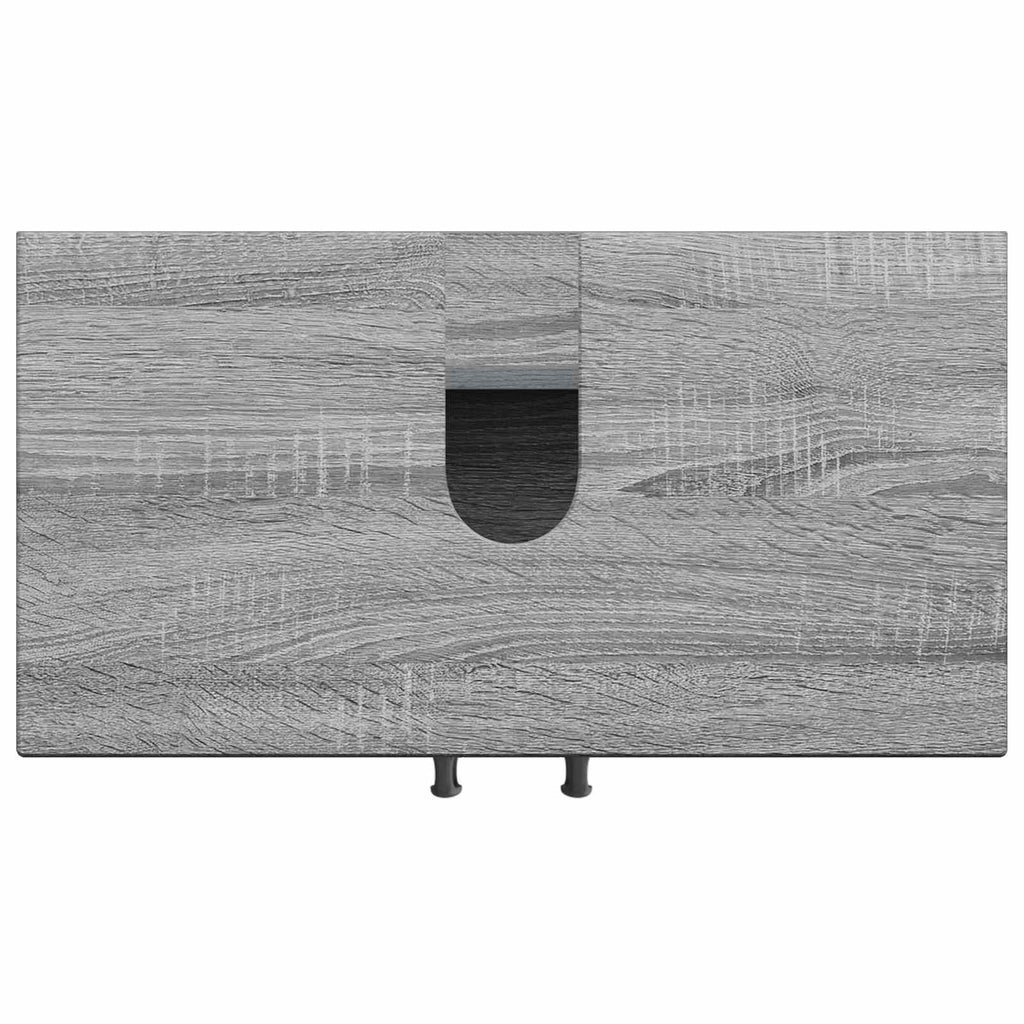 vidaXL Szafka pod umywalkę UTRECHT Szary Sonoma 59,5 x 31,5 x 59 cm