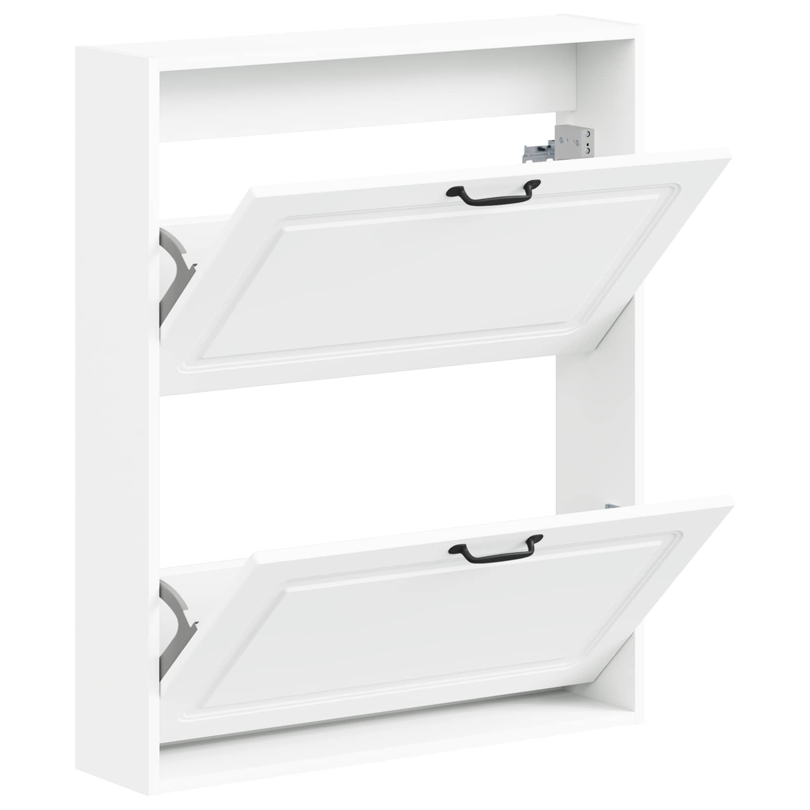 vidaXL Wisząca szafka na buty UTRECHT 71 x 17 x 86 cm Biały