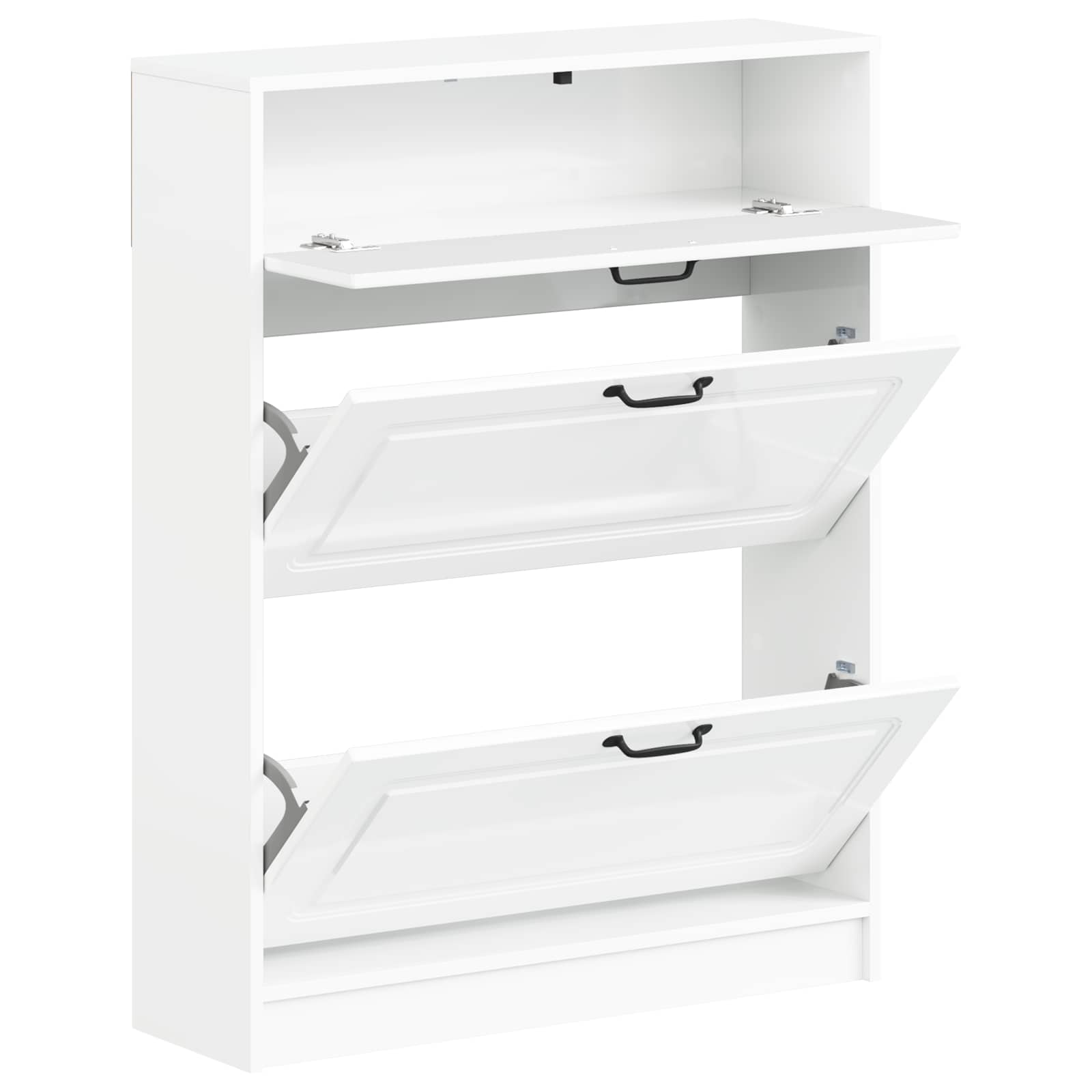 vidaXL Szafka na buty UTRECHT 78 x 24 x 100 cm Drewno inżynieryjne