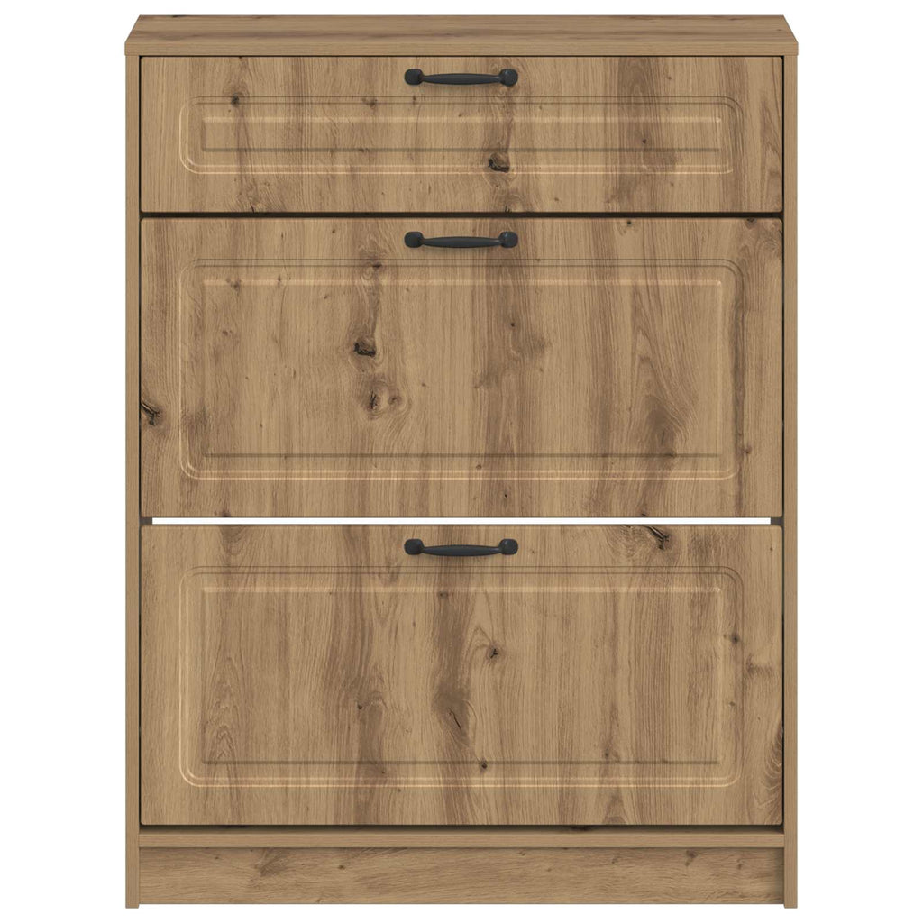 vidaXL Szafka na buty UTRECHT 78 x 24 x 100 cm Drewno inżynieryjne