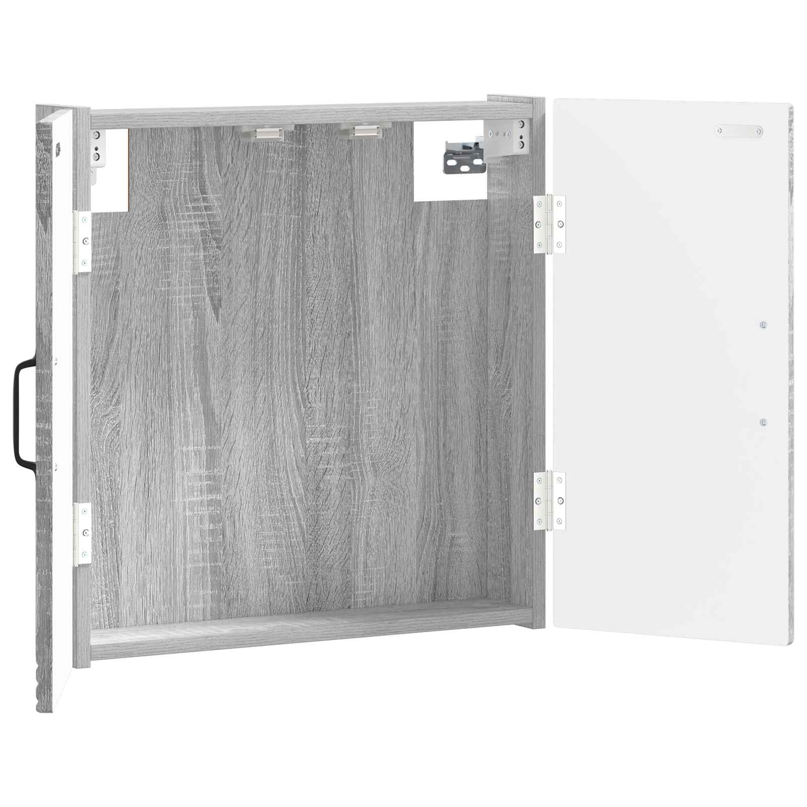 vidaXL Szafka na tarczę do rzutków UTRECHT Szary Sonoma