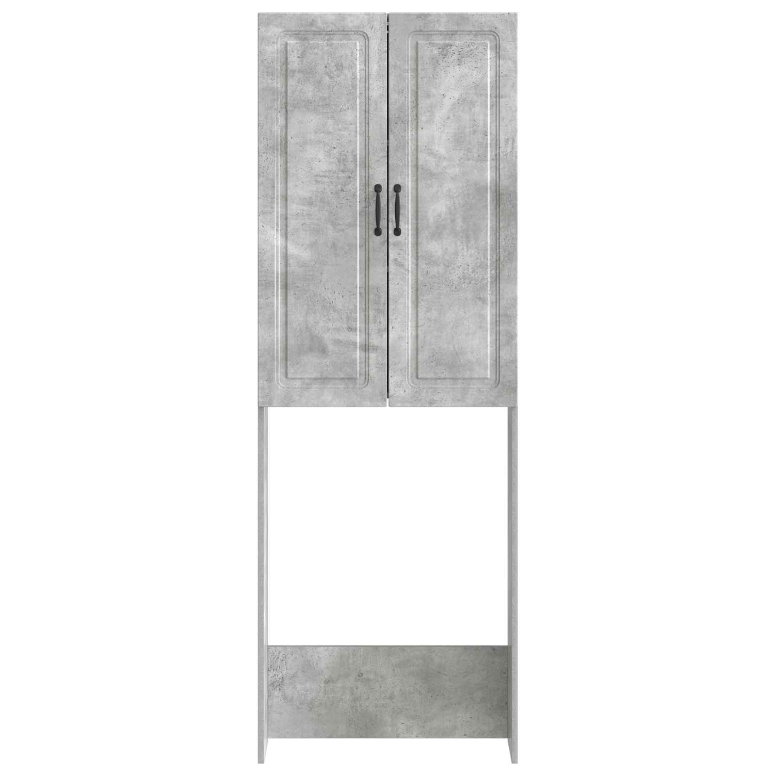 vidaXL Szafka toaletowa UTRECHT Betonowy szary 66 x 25,5 x 190 cm