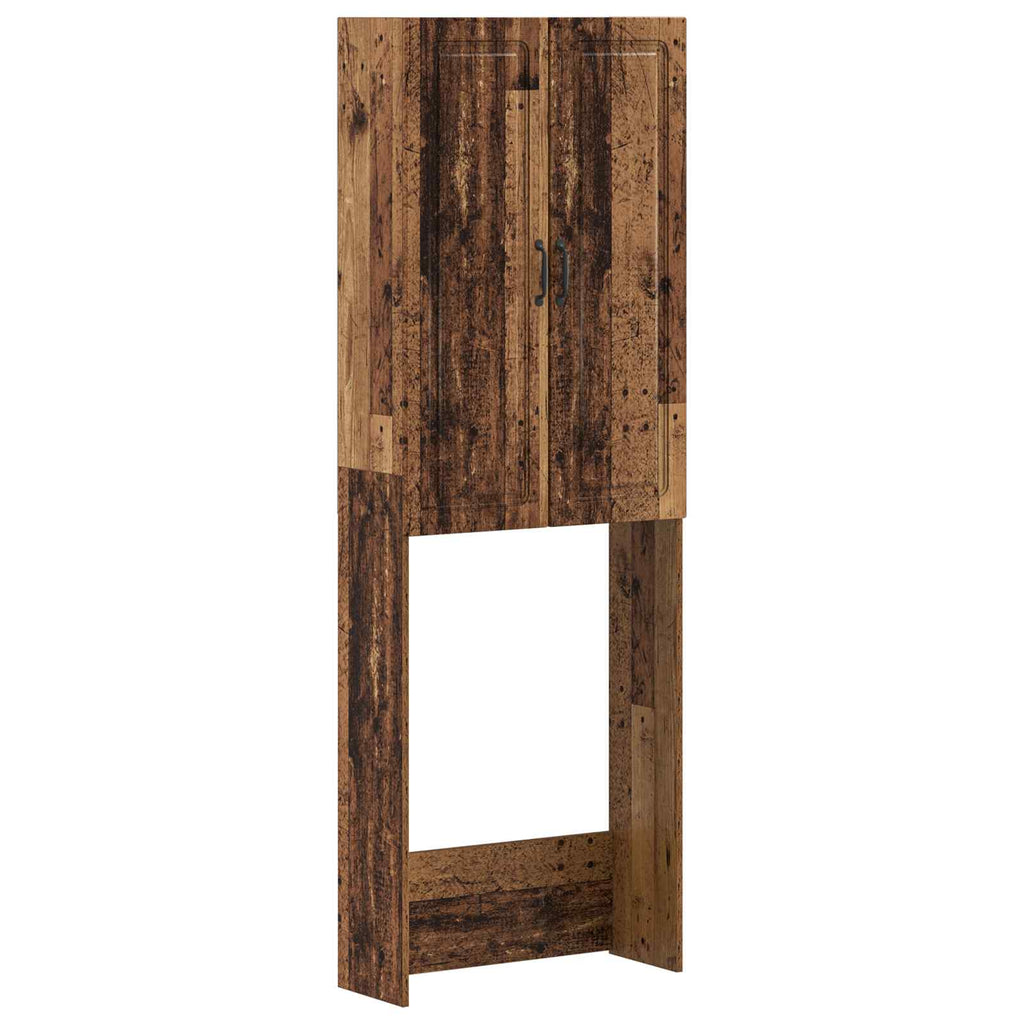 vidaXL Szafka toaletowa UTRECHT Stare drewno 66 x 25,5 x 190 cm