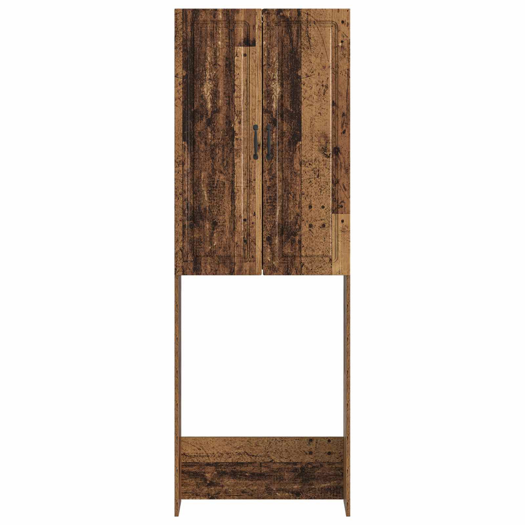 vidaXL Szafka toaletowa UTRECHT Stare drewno 66 x 25,5 x 190 cm