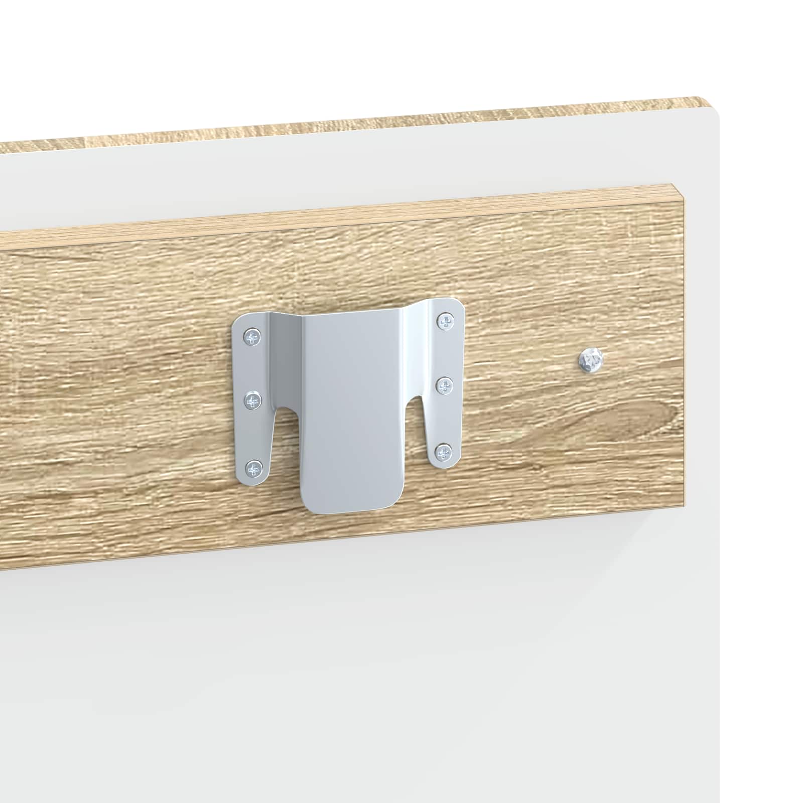vidaXL Zagłówek montowany na ścianie UTRECHT dąb Sonoma