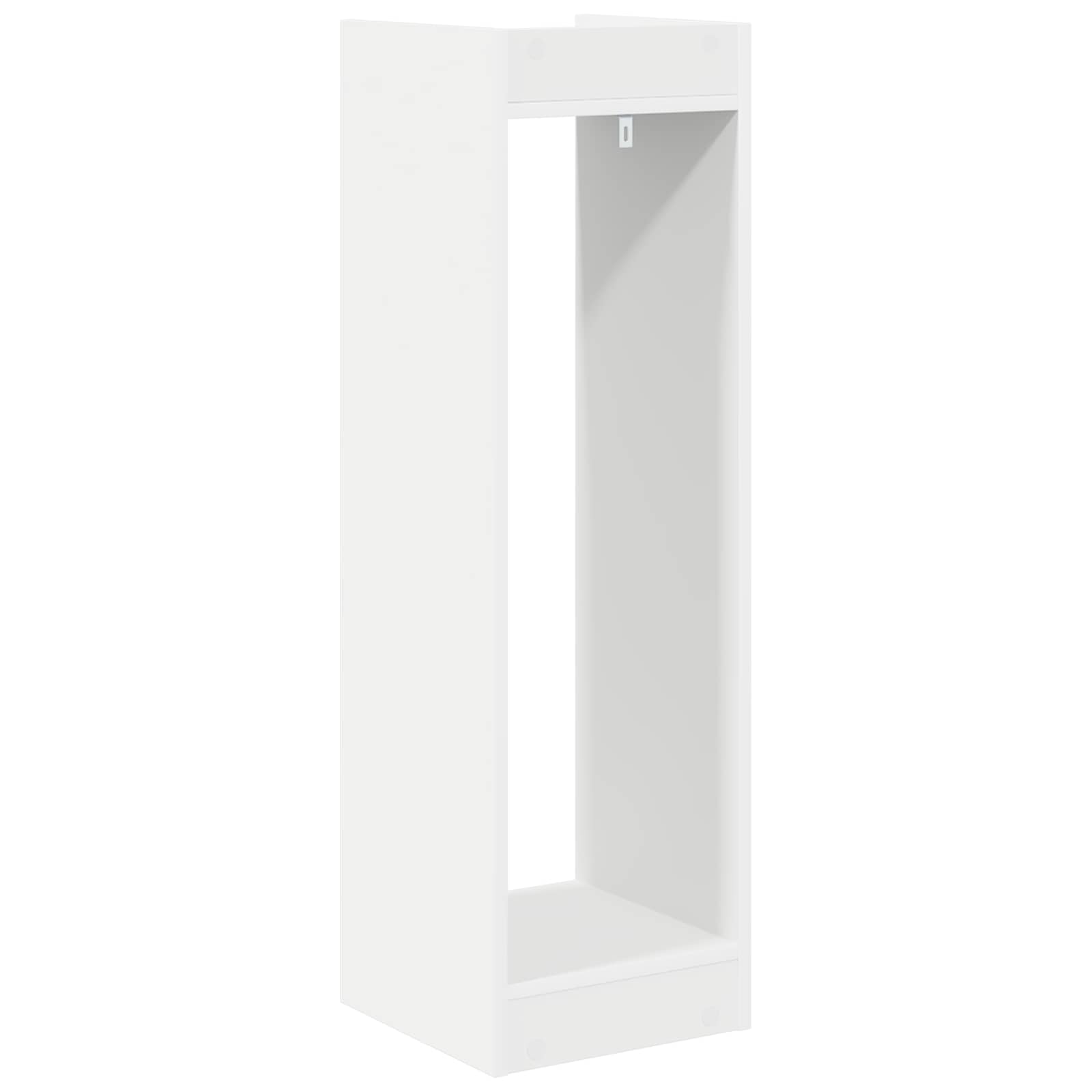 vidaXL Stojak na rośliny Biały 30 x 30 x 100 cm Drewno inżynieryjne