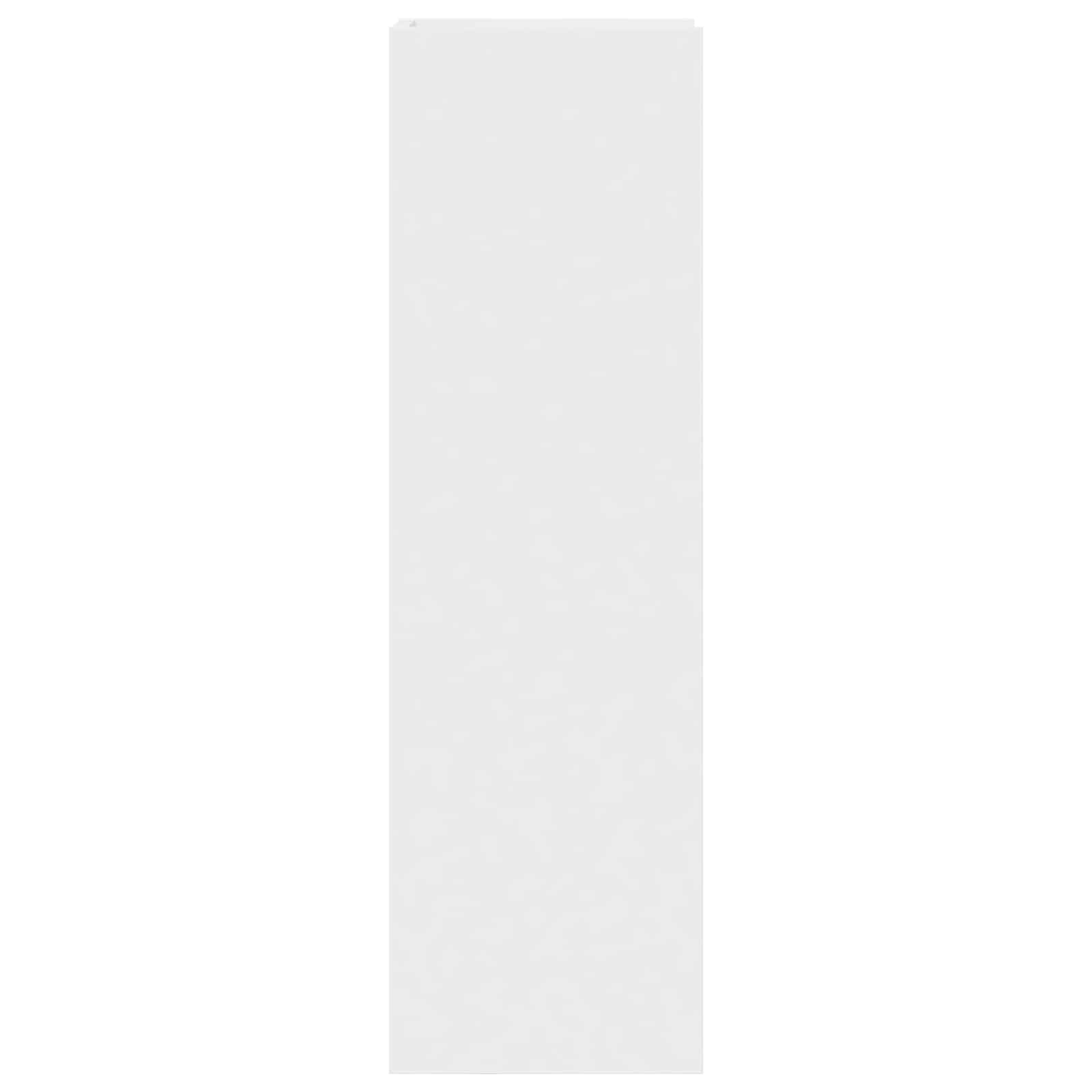 vidaXL Stojak na rośliny Biały 30 x 30 x 100 cm Drewno inżynieryjne