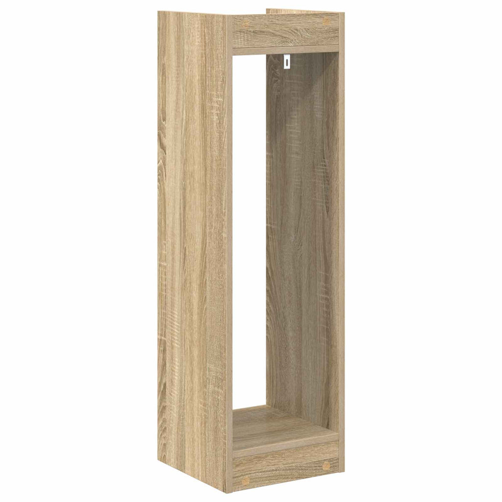 vidaXL Stojak na rośliny z półką 2 pcs Dąb Sonoma 30 x 30 x 100 cm