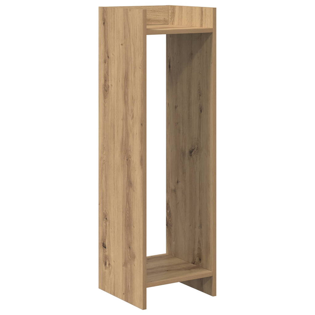vidaXL Stojak na rośliny 2 pcs Dąb Rzemieślniczy 30 x 30 x 100 cm