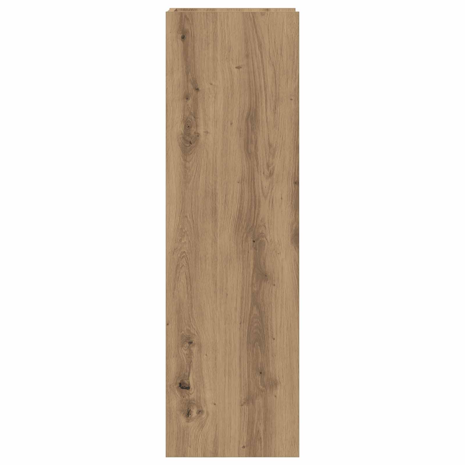 vidaXL Stojak na rośliny 2 pcs Dąb Rzemieślniczy 30 x 30 x 100 cm