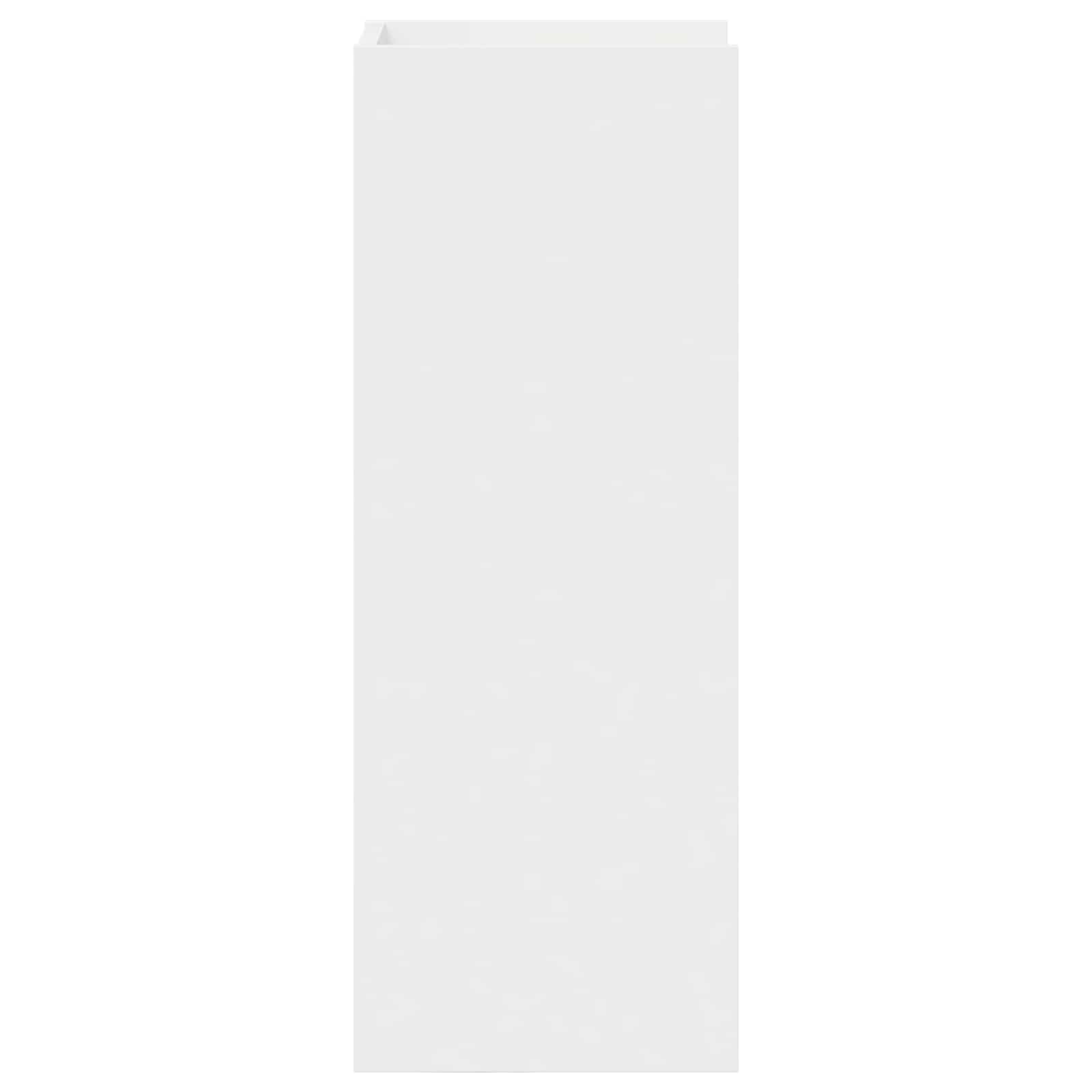 vidaXL Stojak na rośliny Biały 30 x 30 x 80 cm Drewno inżynieryjne