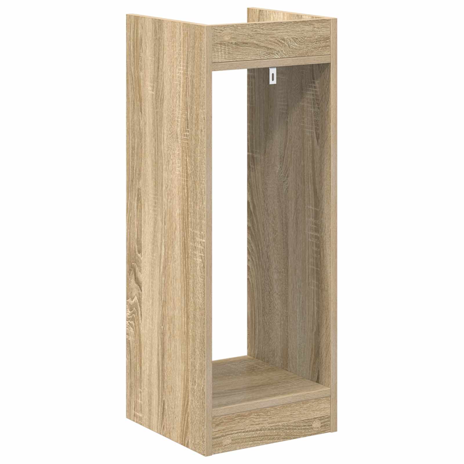 vidaXL Stojak na rośliny z półką 2 pcs Dąb Sonoma 30 x 30 x 80 cm