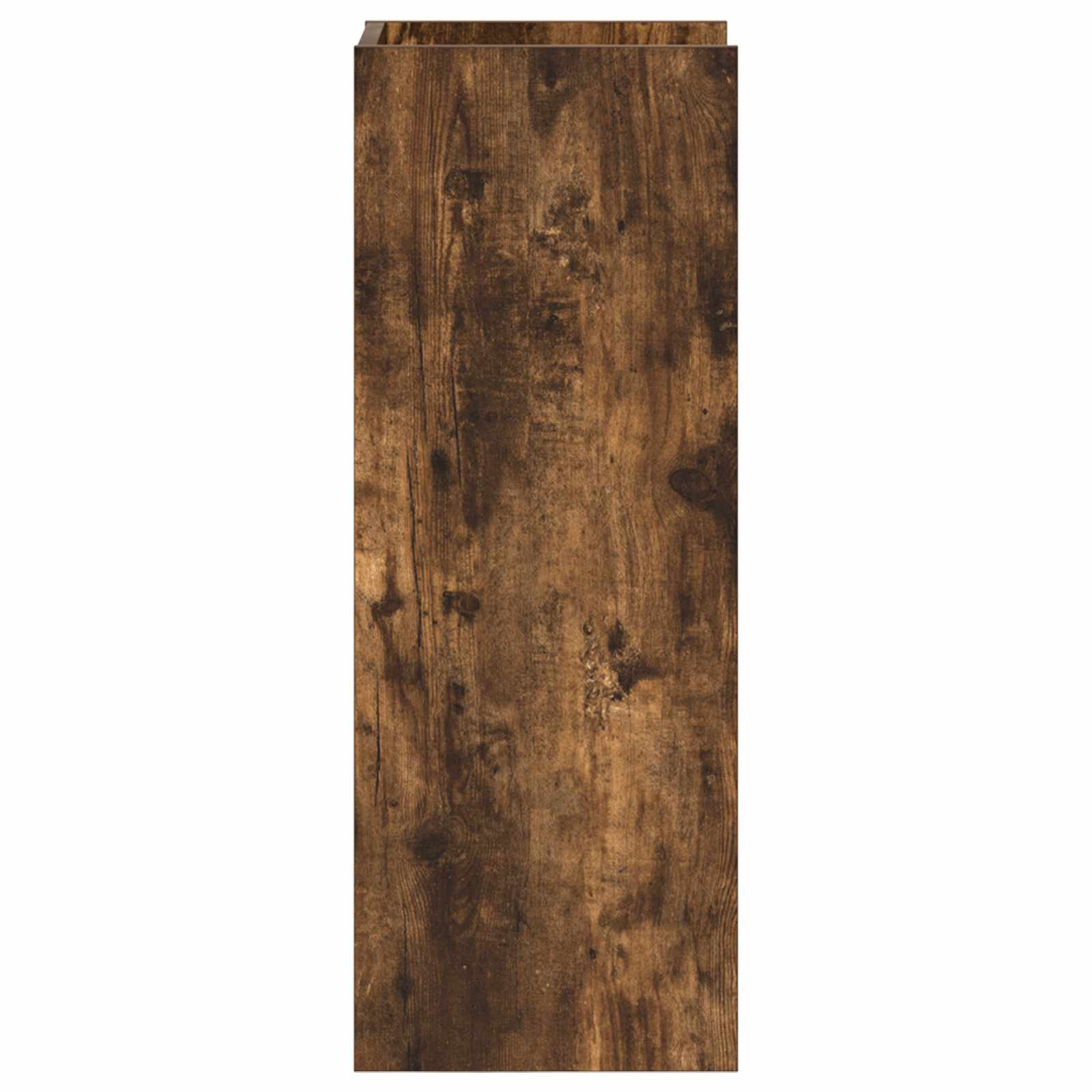 vidaXL Stojak na rośliny z półką 2 pcs Dąb Wędzony 30 x 30 x 80 cm