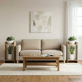 vidaXL Stojak na rośliny z półką 2 pcs Dąb Sonoma 30 x 30 x 60 cm