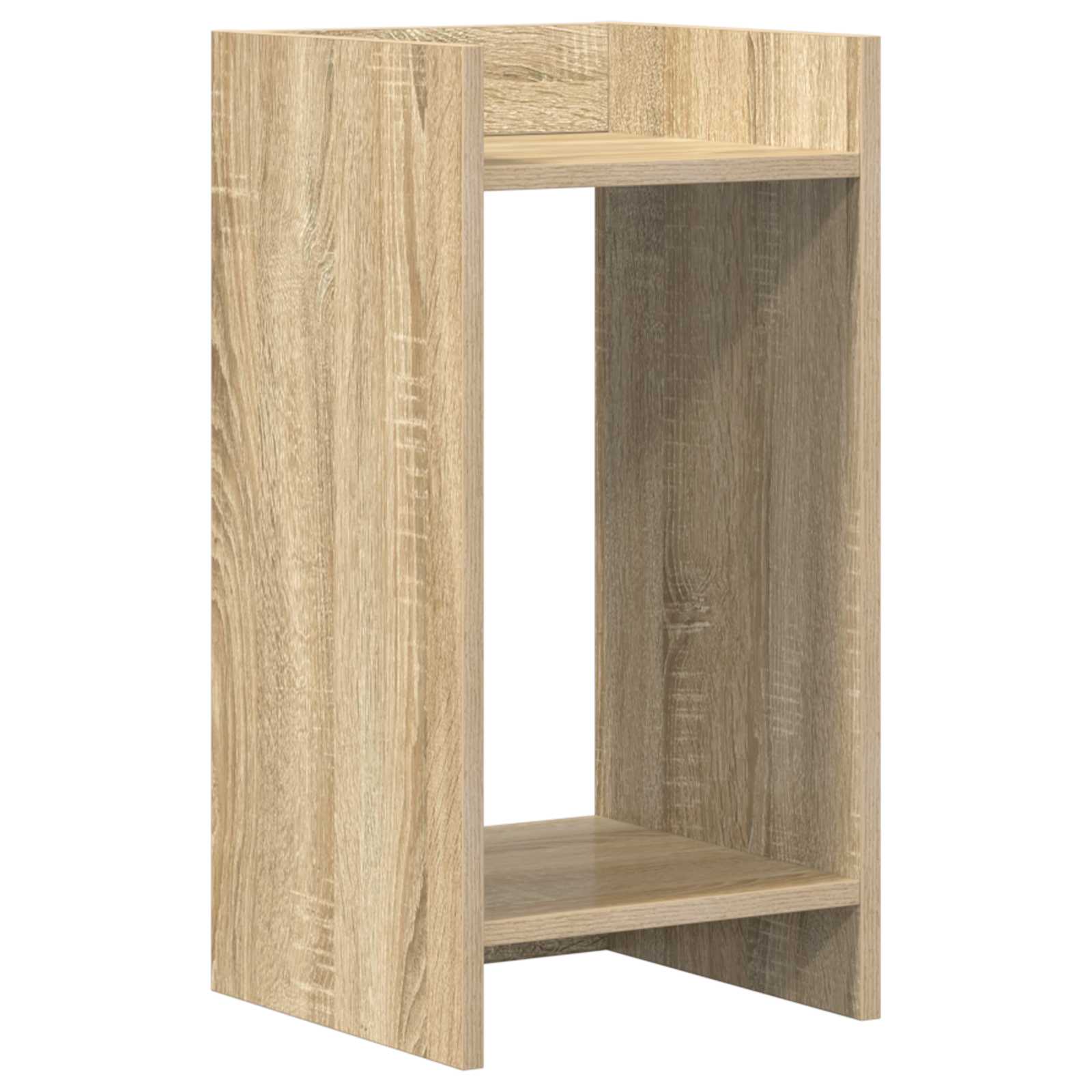 vidaXL Stojak na rośliny z półką 2 pcs Dąb Sonoma 30 x 30 x 60 cm