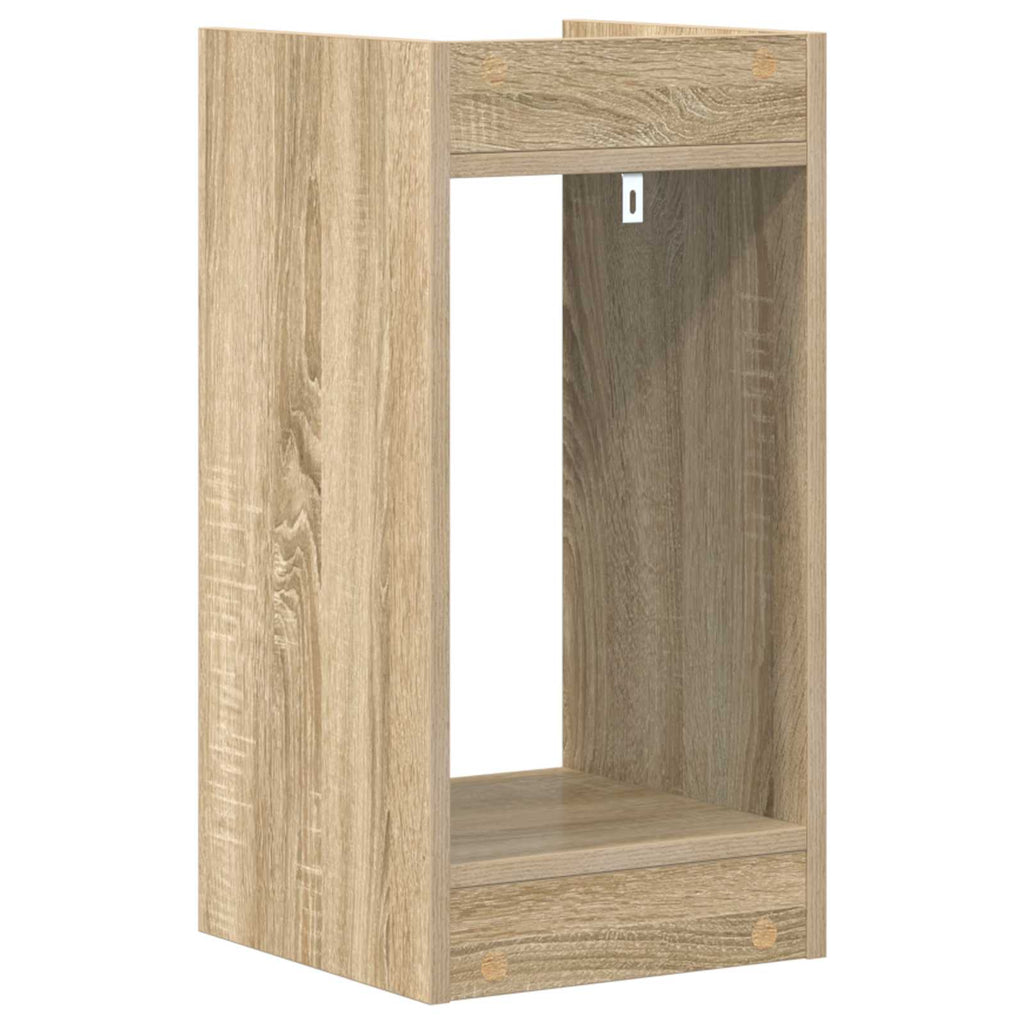 vidaXL Stojak na rośliny z półką 2 pcs Dąb Sonoma 30 x 30 x 60 cm