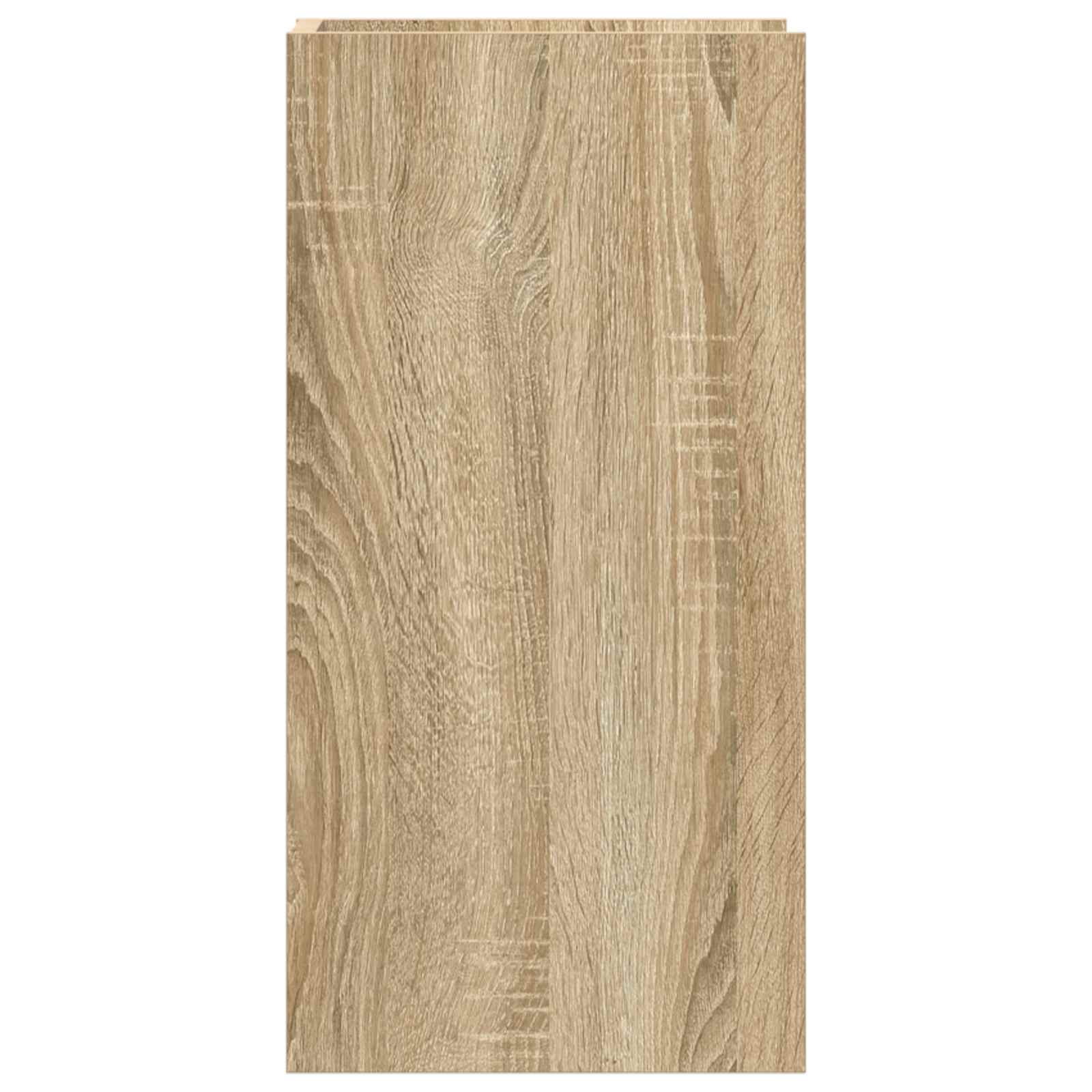 vidaXL Stojak na rośliny z półką 2 pcs Dąb Sonoma 30 x 30 x 60 cm
