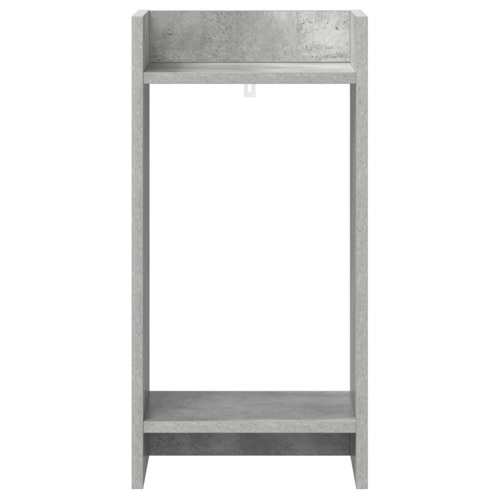 vidaXL Stojak na rośliny z półką 2 pcs Betonowy Szary 30 x 30 x 60 cm