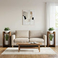 vidaXL Stojak na rośliny z półką 2 pcs Stare drewno 30 x 30 x 60 cm
