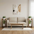vidaXL Stojak na rośliny 2 pcs Dąb Rzemieślniczy 30 x 30 x 60 cm