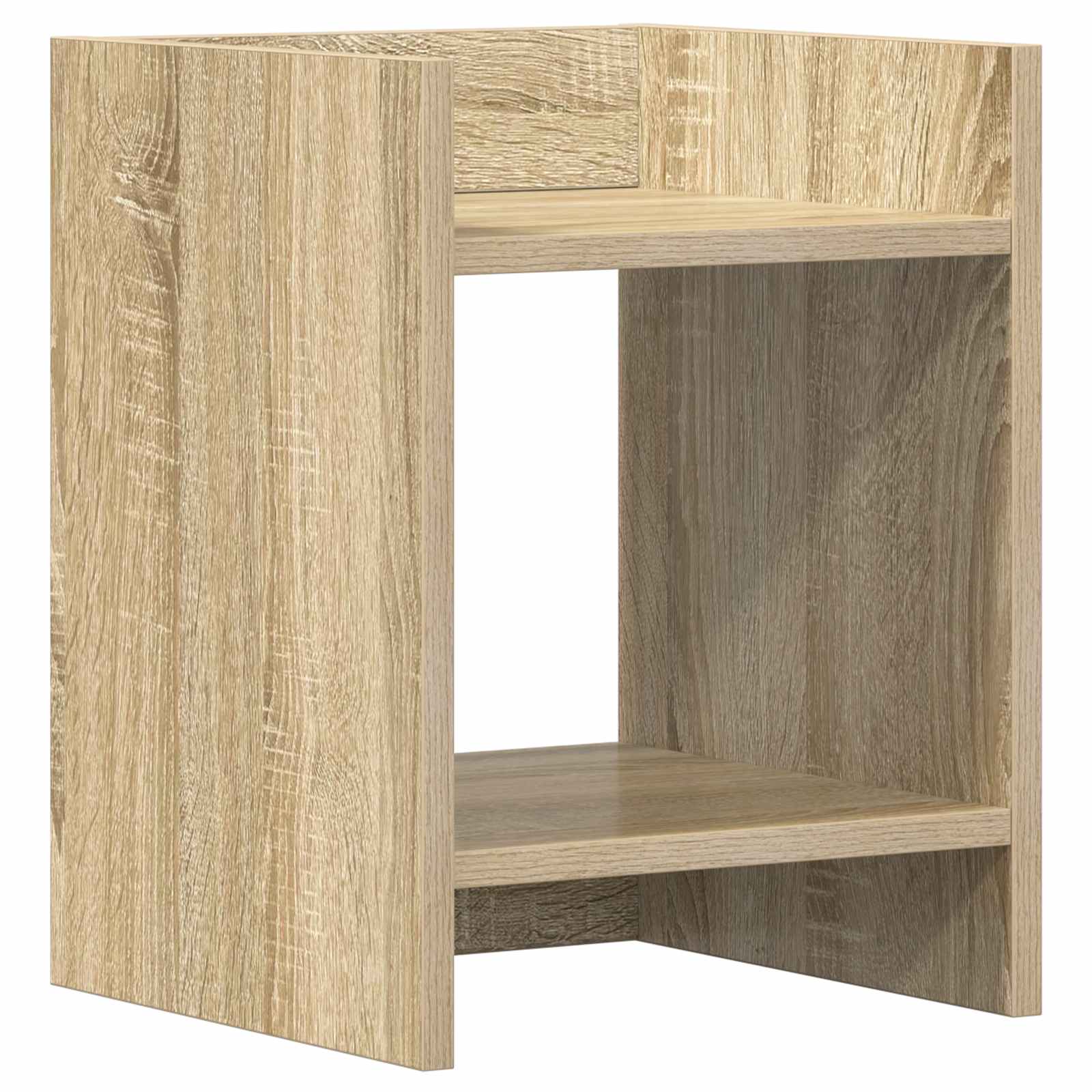 vidaXL Stojak na rośliny z półką 2 pcs Dąb Sonoma 30 x 30 x 40 cm