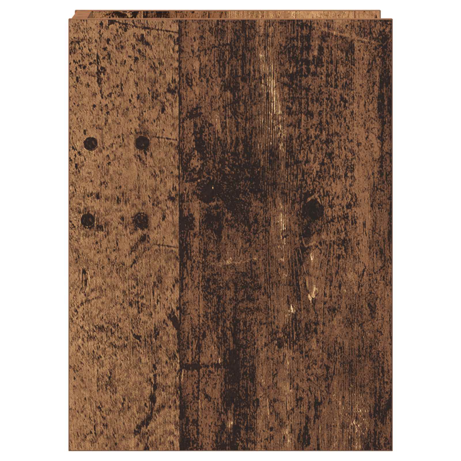 vidaXL Stojak na rośliny z półką Stare drewno 30 x 30 x 40 cm