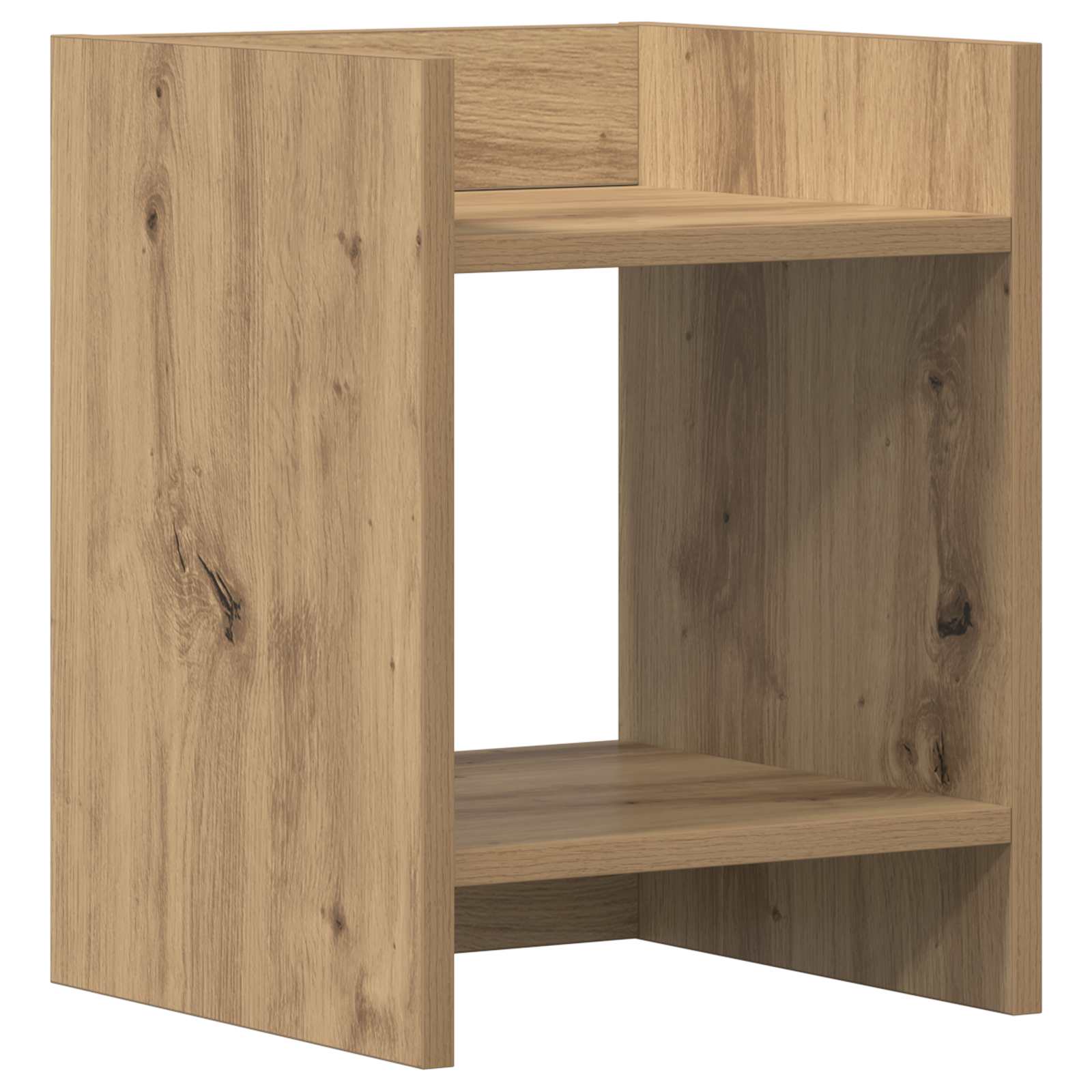 vidaXL Stojak na rośliny 2 pcs Dąb Rzemieślniczy 30 x 30 x 40 cm