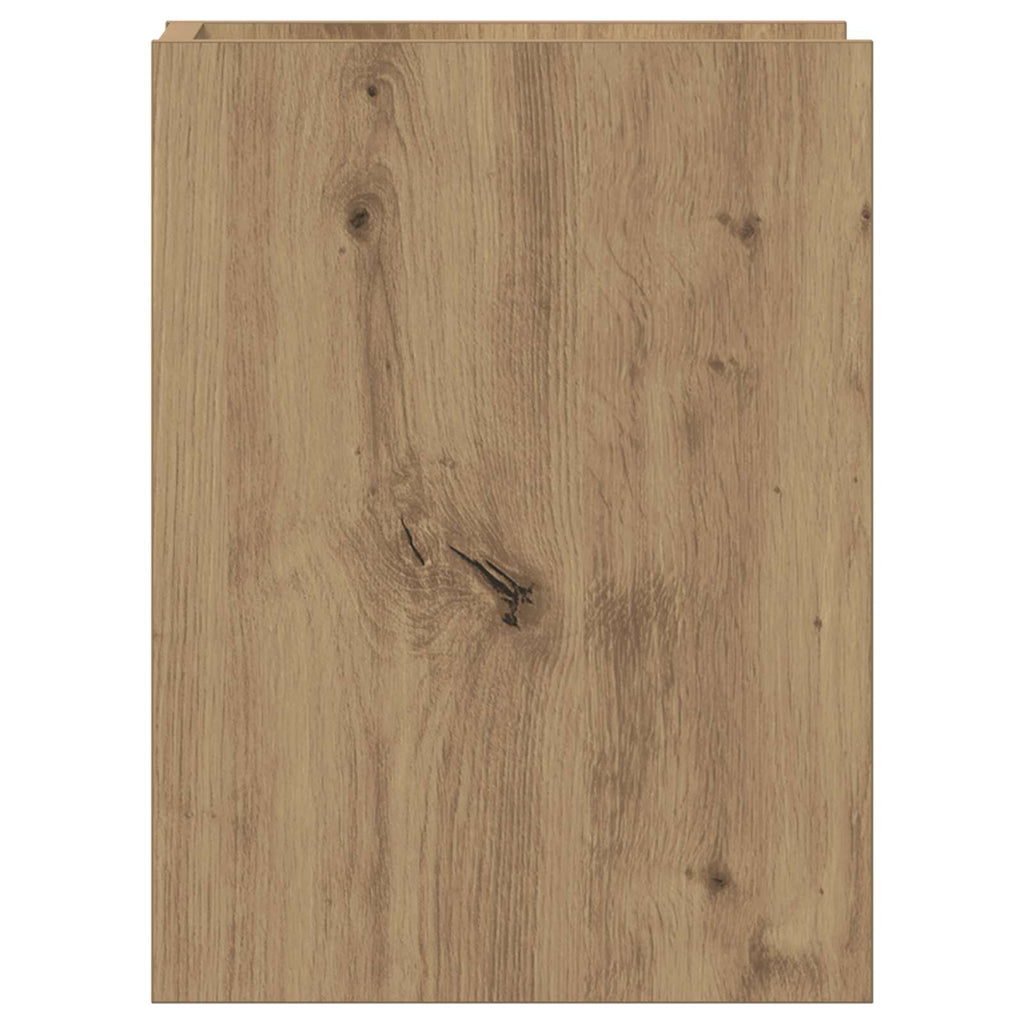 vidaXL Stojak na rośliny 2 pcs Dąb Rzemieślniczy 30 x 30 x 40 cm
