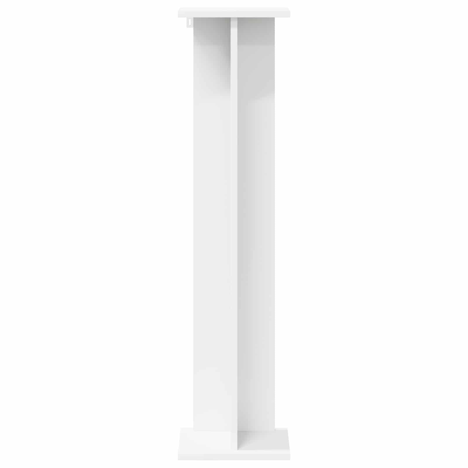 vidaXL Stojak na rośliny Biały 25 x 25,5 x 100,5 cm