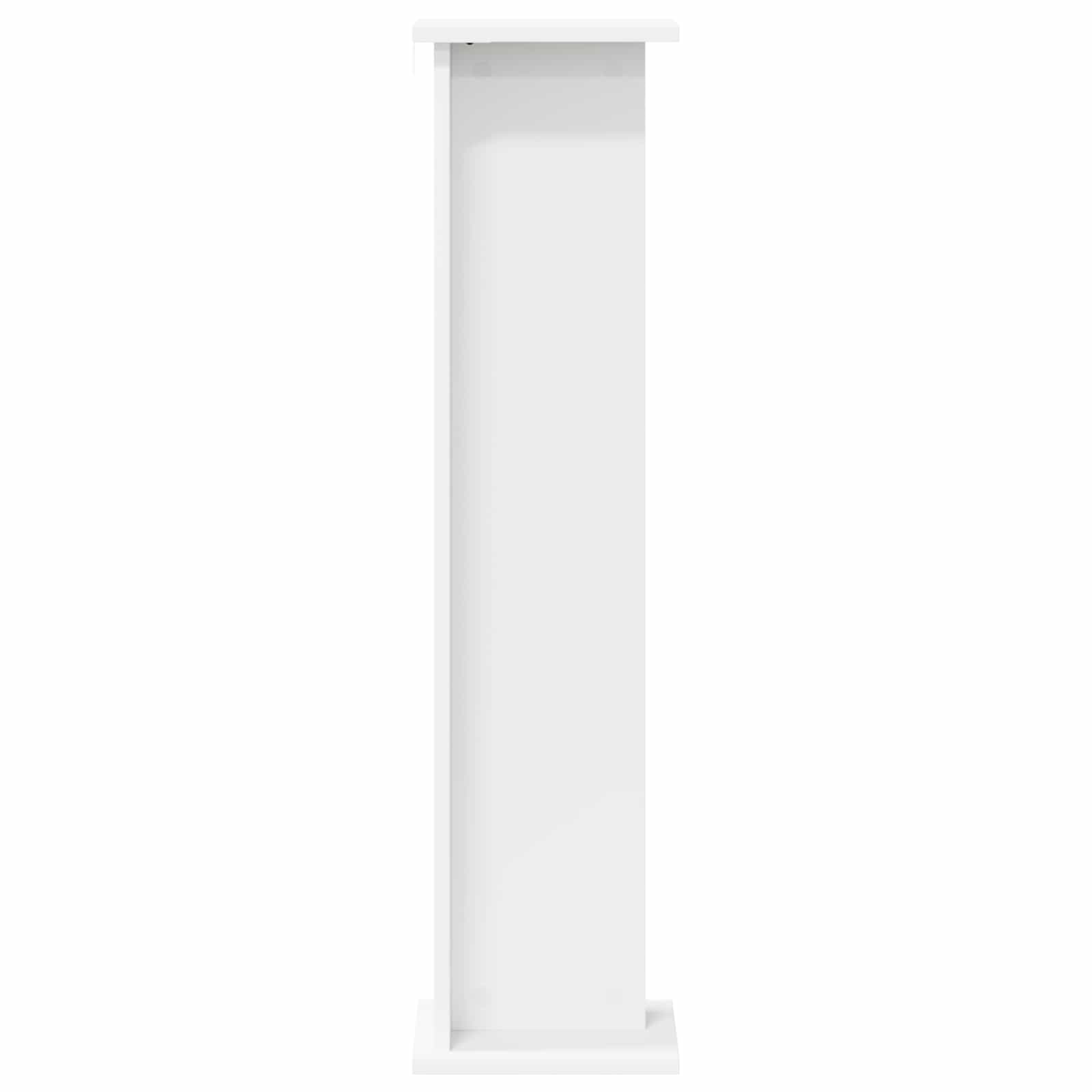 vidaXL Stojak na rośliny Biały 25 x 25,5 x 100,5 cm