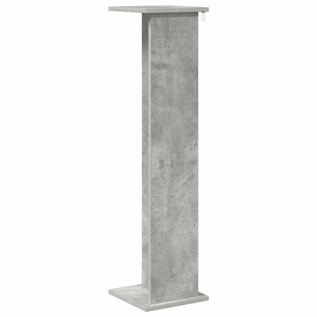 vidaXL Stojak na rośliny Betonowy Szary 25 x 25,5 x 100,5 cm