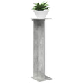 vidaXL Stojak na rośliny Betonowy Szary 25 x 25,5 x 100,5 cm