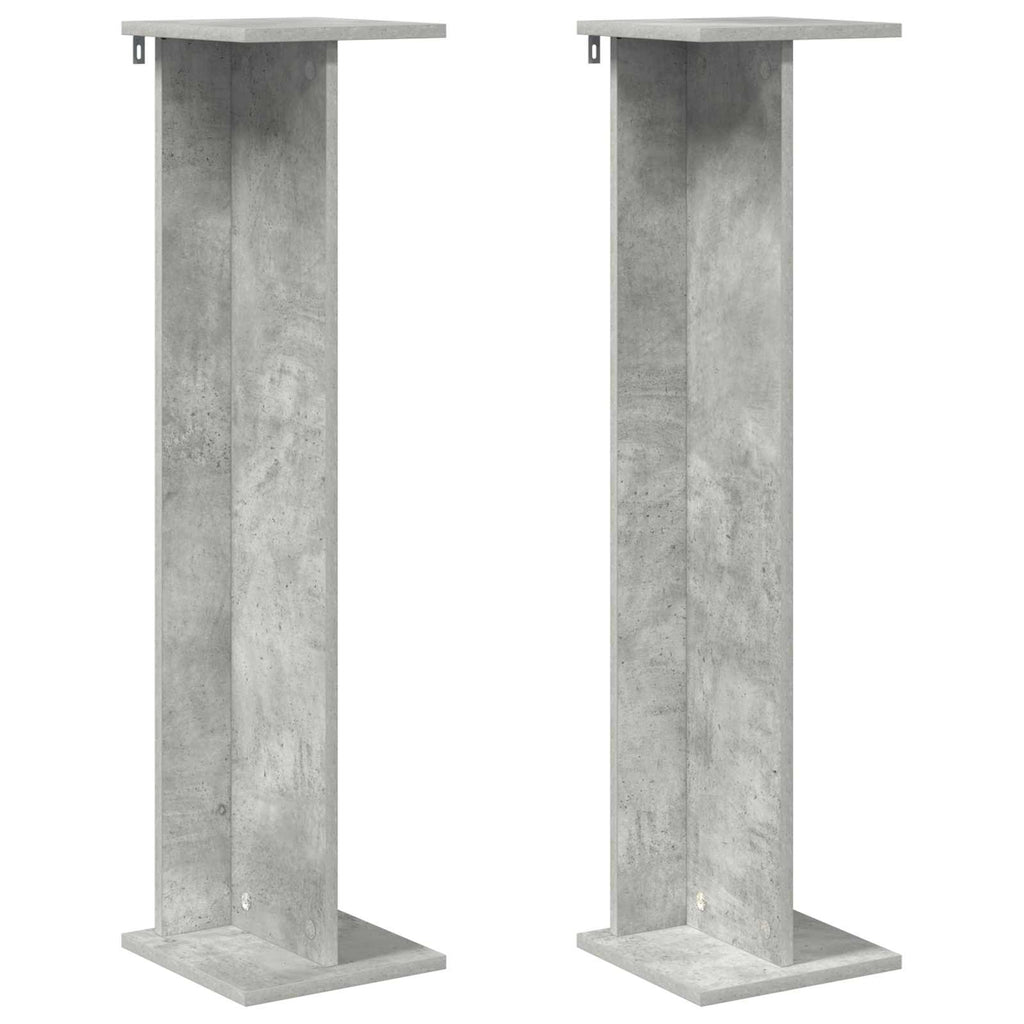 vidaXL Stojak na rośliny 2 szt. Betonowy Szary 25 x 25,5 x 100,5 cm