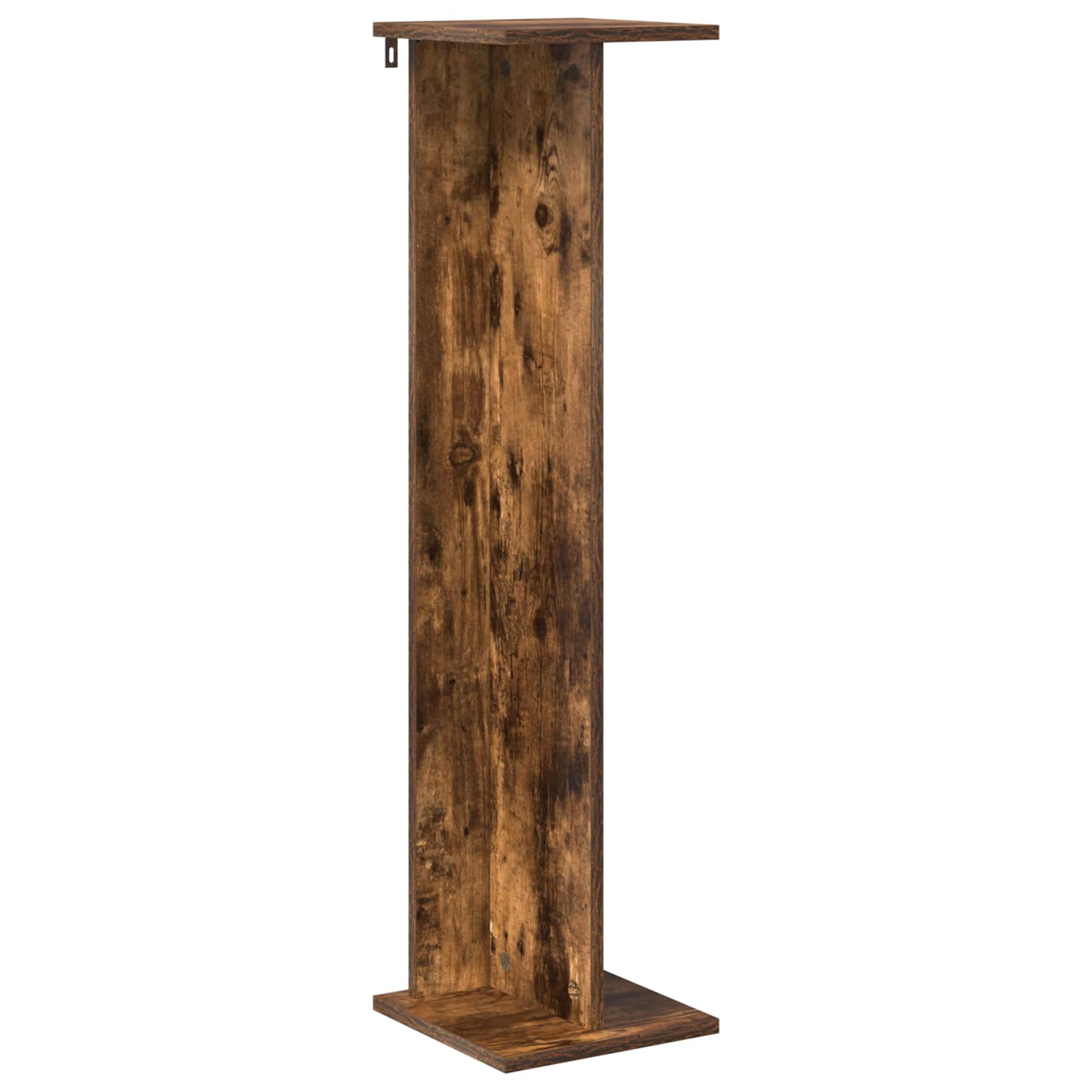 vidaXL Stojak na rośliny 2 pcs Dąb Wędzony 25 x 25,5 x 100,5 cm
