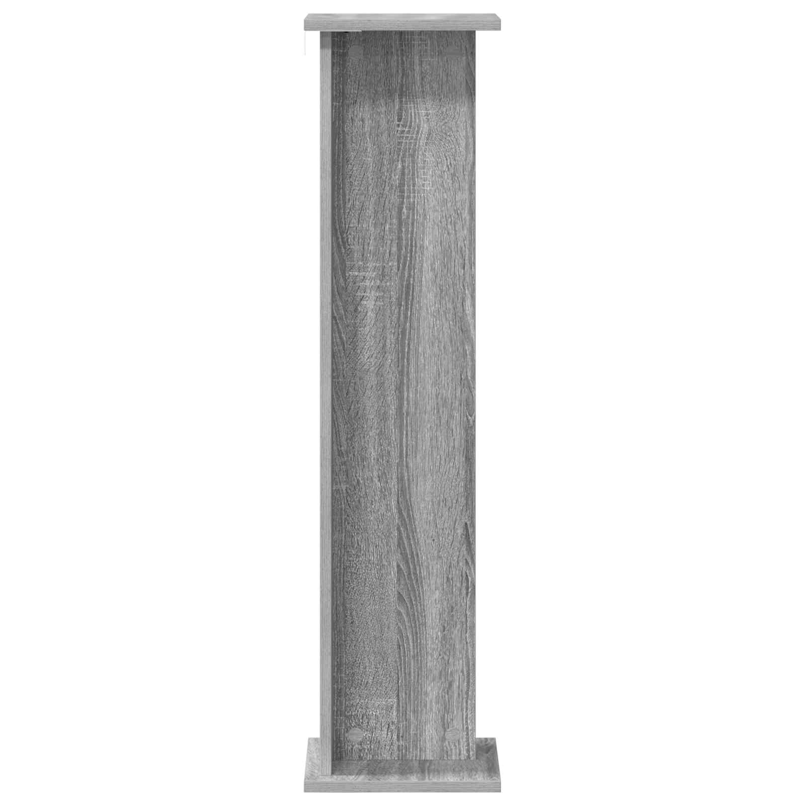 vidaXL Stojak na rośliny Szary Sonoma 25 x 25,5 x 100,5 cm