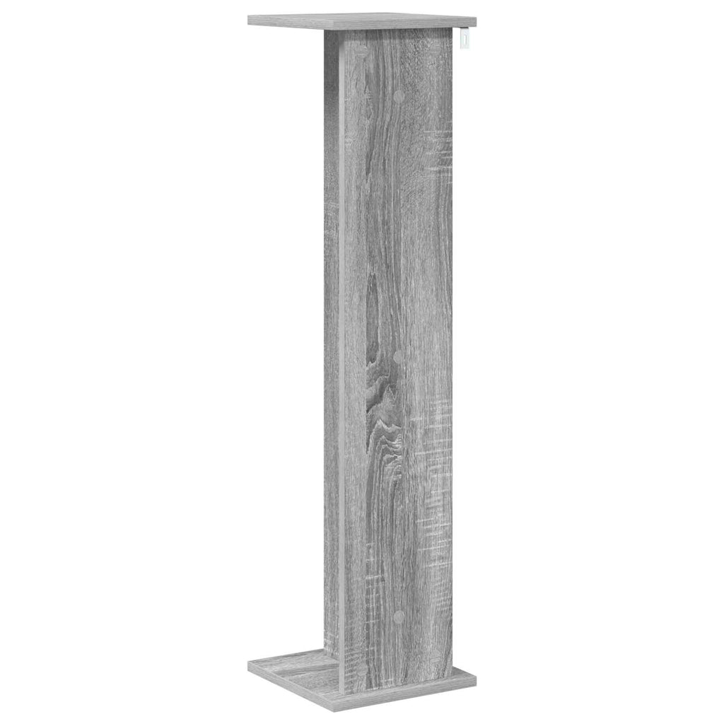 vidaXL Stojak na rośliny 2 pcs Szary Sonoma 25 x 25,5 x 100,5 cm