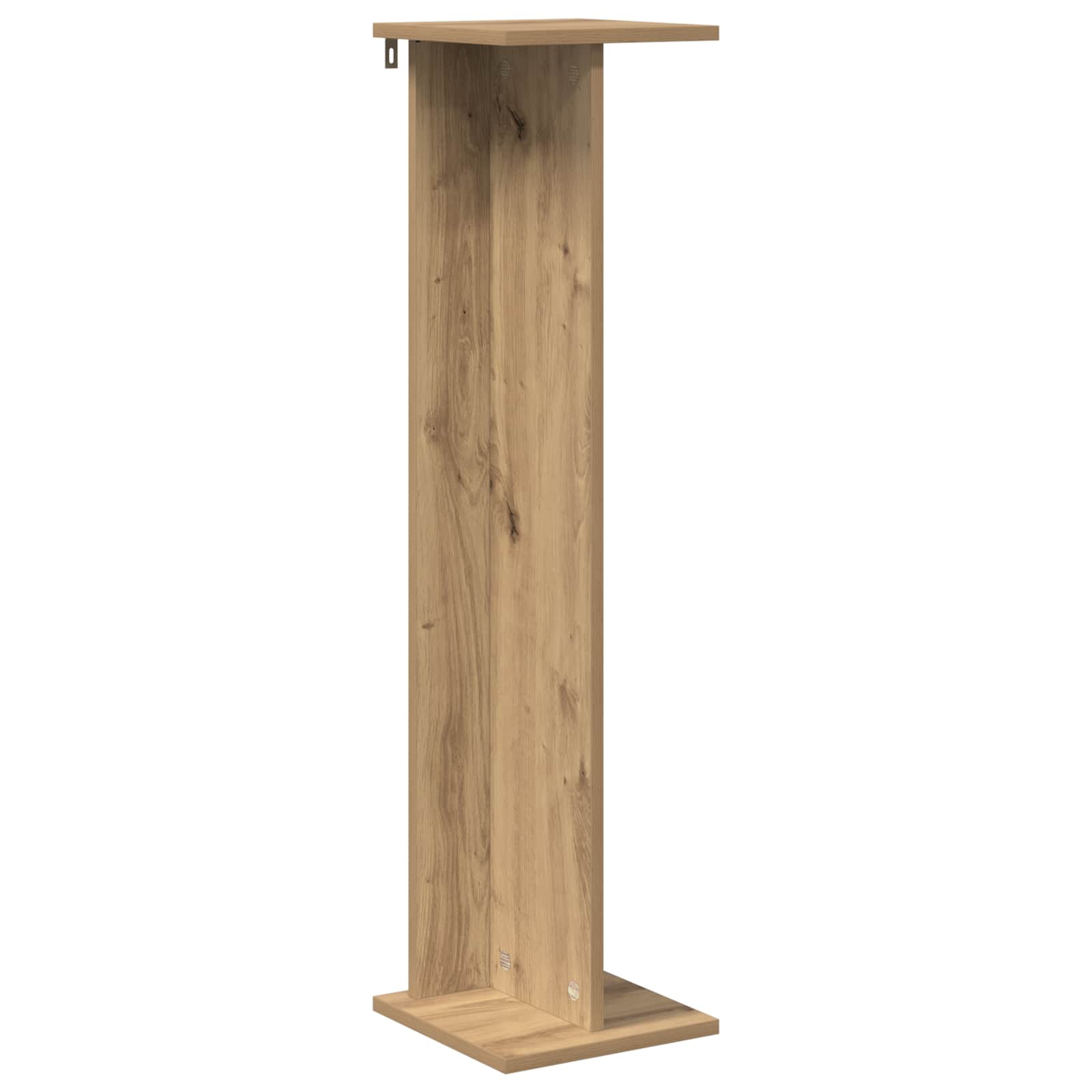 vidaXL Stojak na rośliny 2 pcs Dąb Rzemieślniczy 25 x 25,5 x 100,5 cm