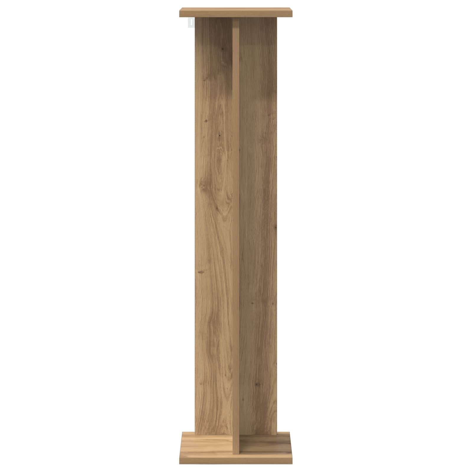 vidaXL Stojak na rośliny 2 pcs Dąb Rzemieślniczy 25 x 25,5 x 100,5 cm