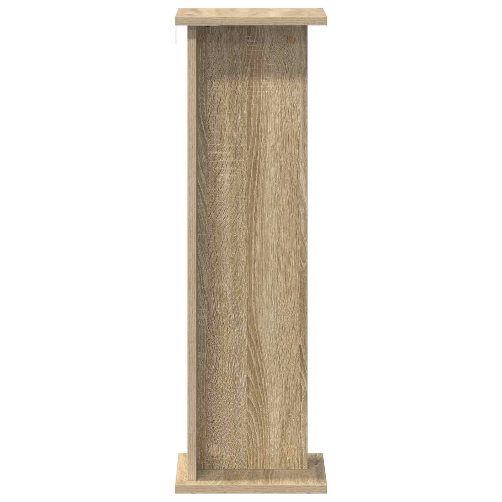 vidaXL Stojak na rośliny Dąb Sonoma 25 x 25,5 x 80,5 cm