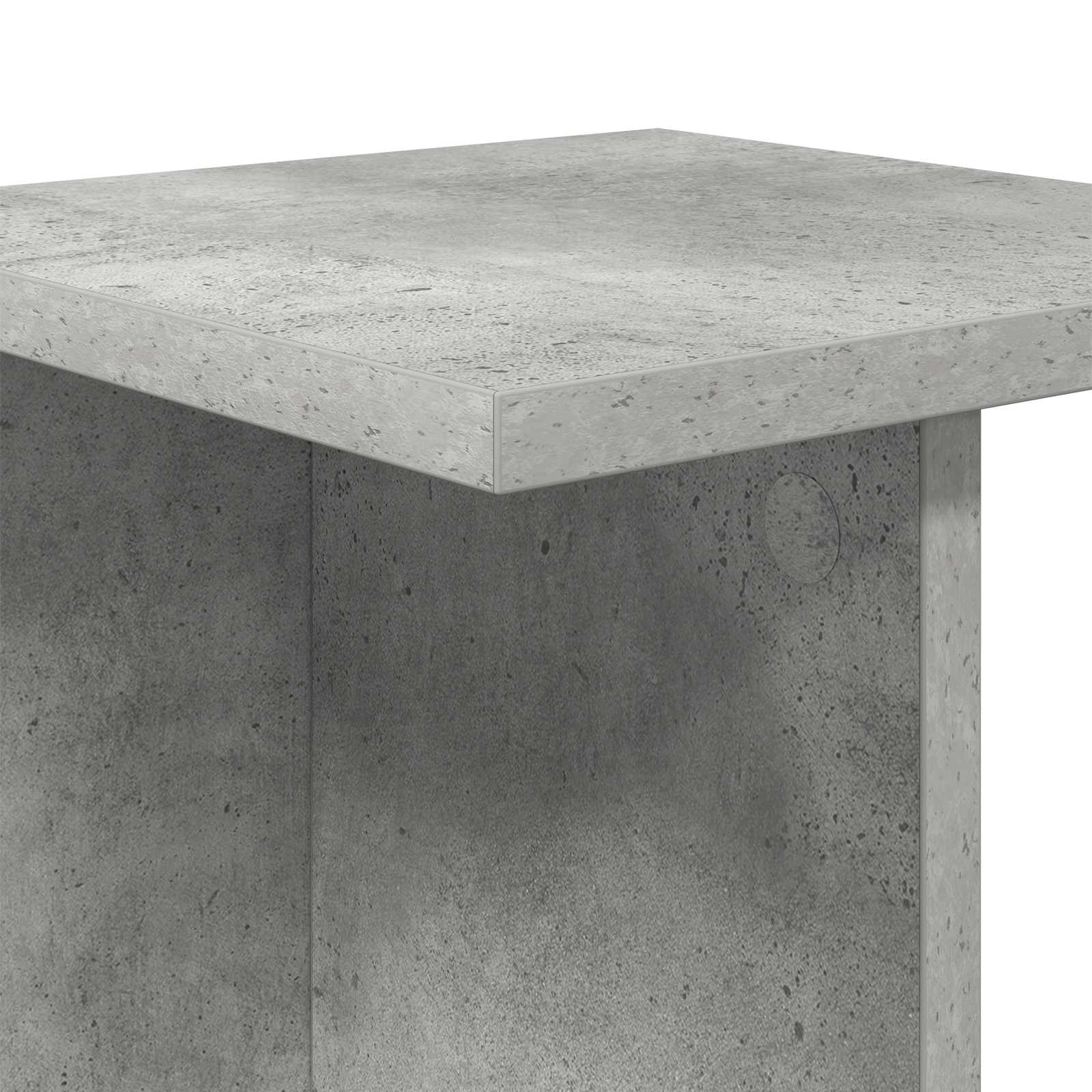 vidaXL Stojak na rośliny Betonowy Szary 25 x 25,5 x 80,5 cm