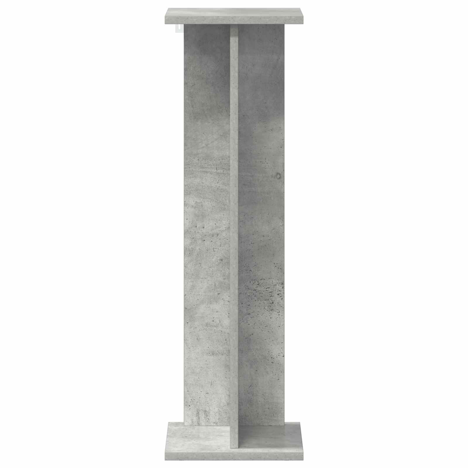 vidaXL Stojak na rośliny Betonowy Szary 25 x 25,5 x 80,5 cm