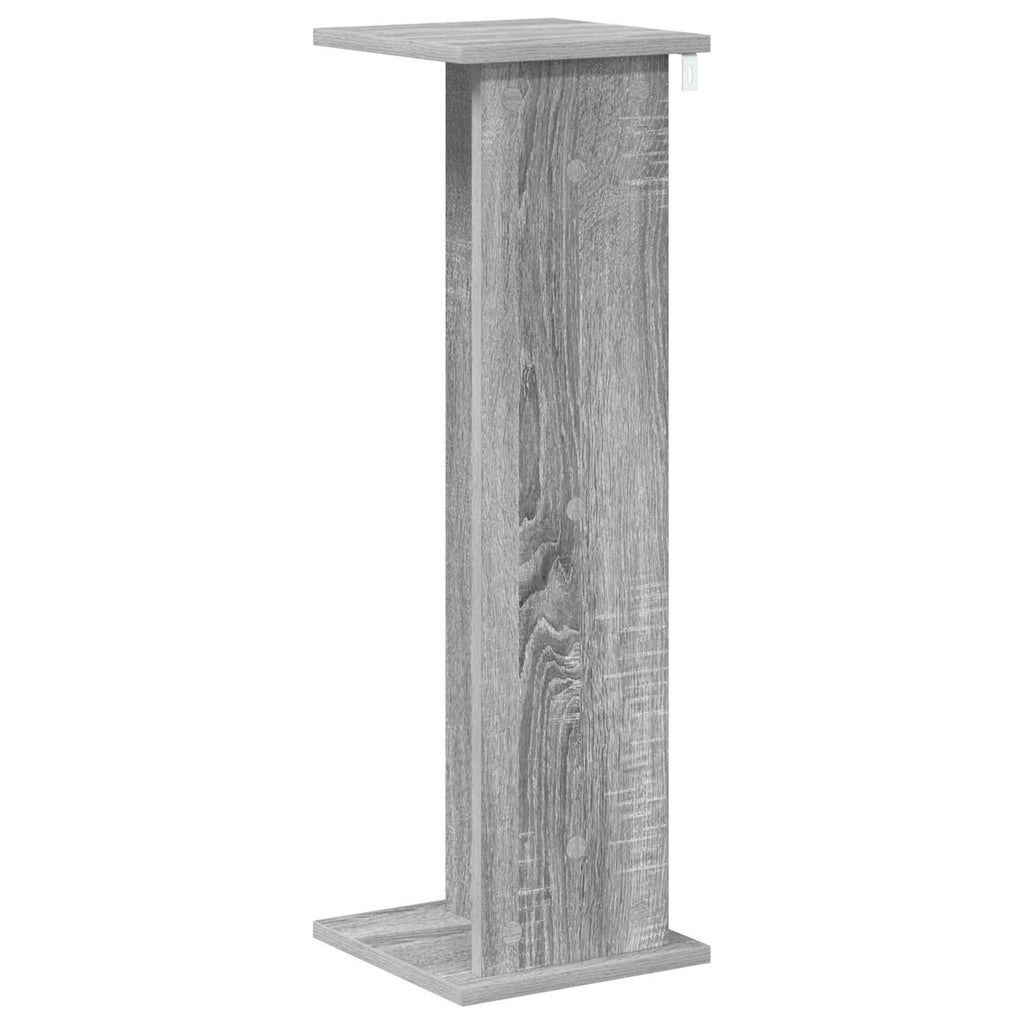 vidaXL Stojak na rośliny Szary Sonoma 25 x 25,5 x 80,5 cm
