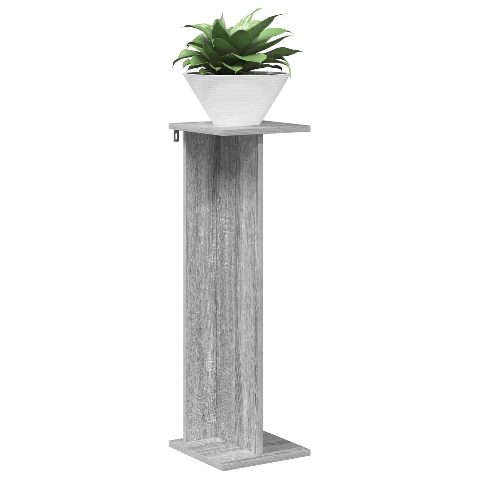 vidaXL Stojak na rośliny Szary Sonoma 25 x 25,5 x 80,5 cm